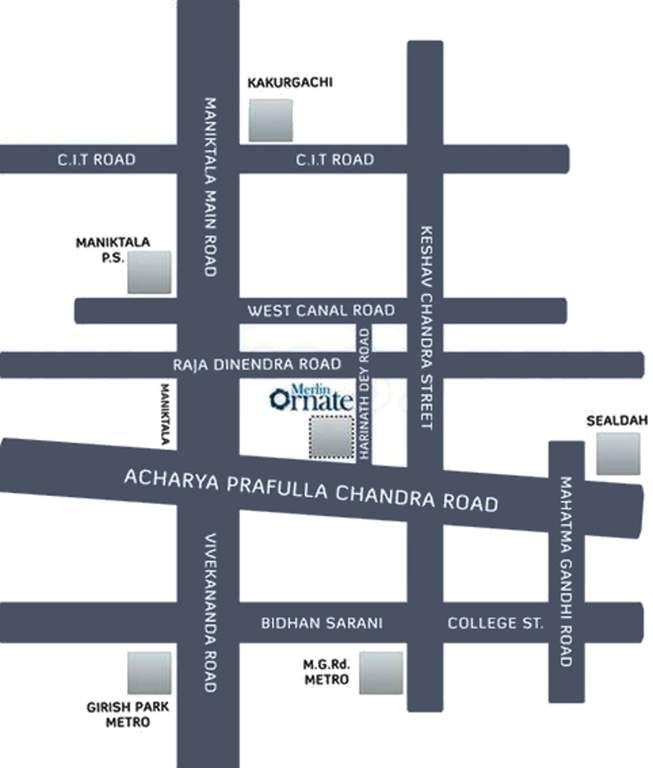 ornate Images for Location Plan of Merlin Ornate