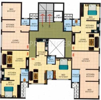 Images for Cluster Plan of Shri Aradhana