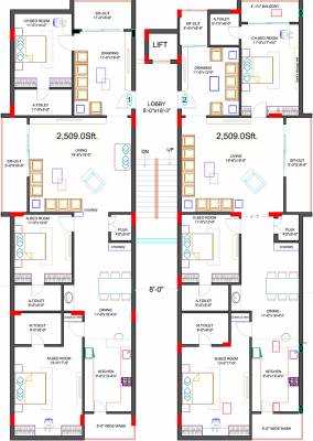 Images for Cluster Plan of Aryamitra Huma Enclave