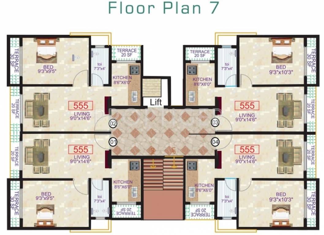 Images for Cluster Plan of Sapphire Crest