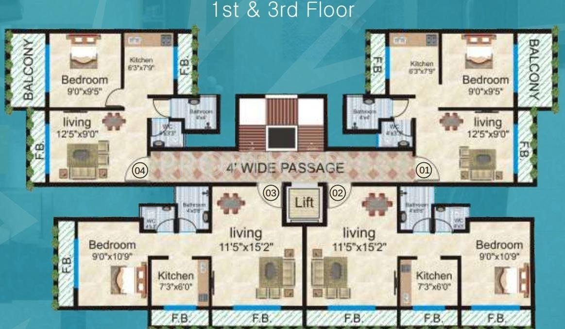 Images for Cluster Plan of Sapphire Gods Gift