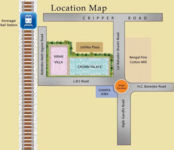 Images for Location Plan of Crown Palace Images for Location Plan of Crown Palace