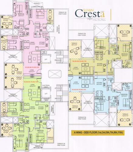Images for Cluster Plan of Suvan Cresta cresta Images for Cluster Plan of Suvan Cresta