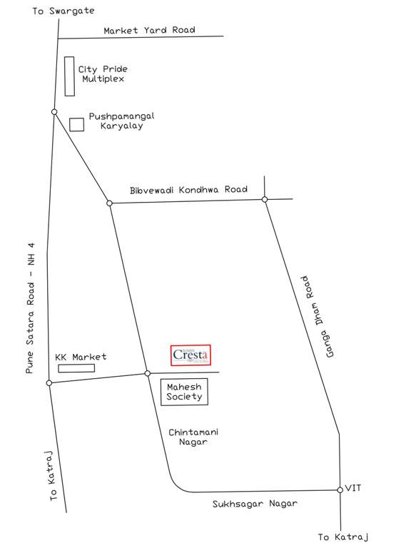 cresta Images for Location Plan of Suvan Cresta