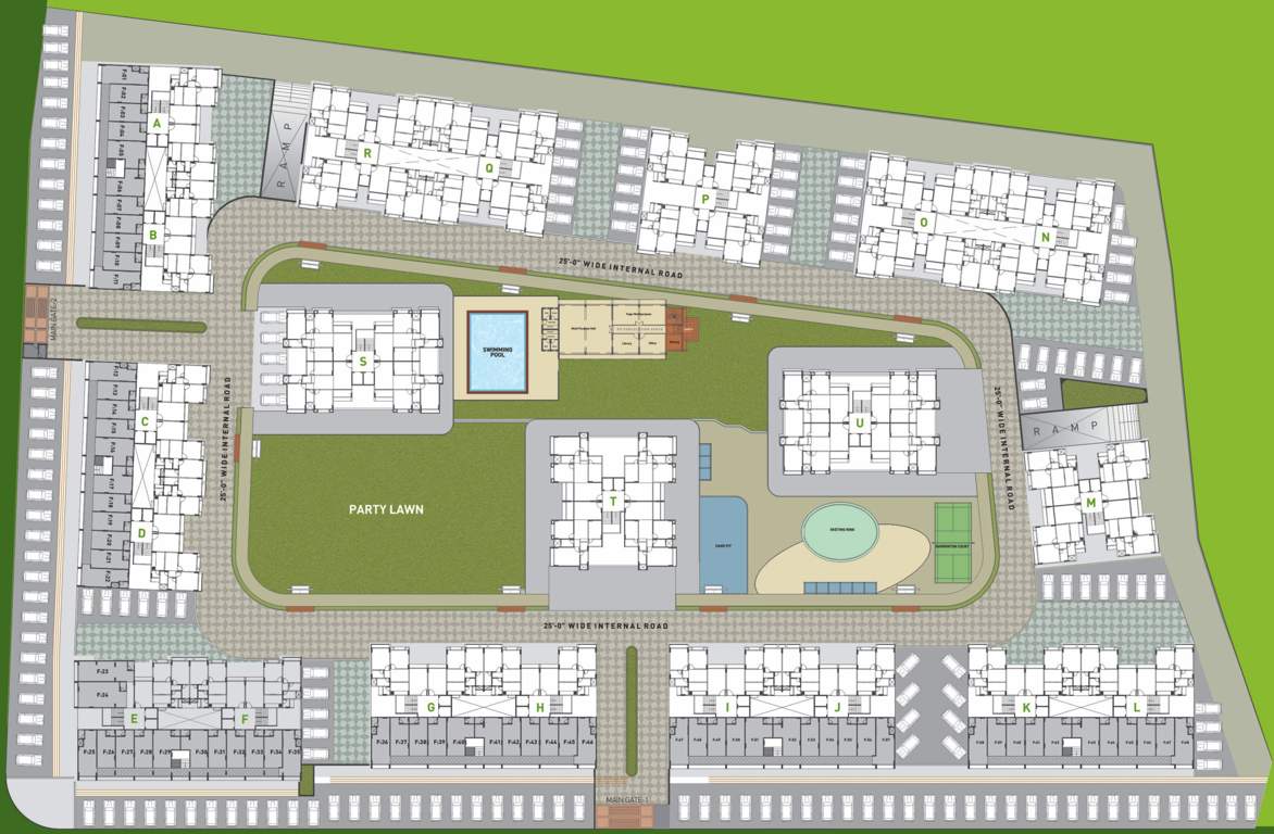 Images for Cluster Plan of Dharmadev Swaminarayan Green City