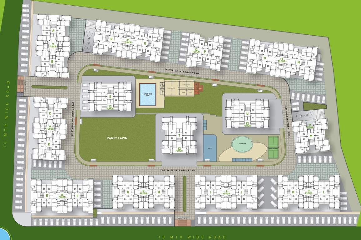 Images for Layout Plan of Dharmadev Swaminarayan Green City