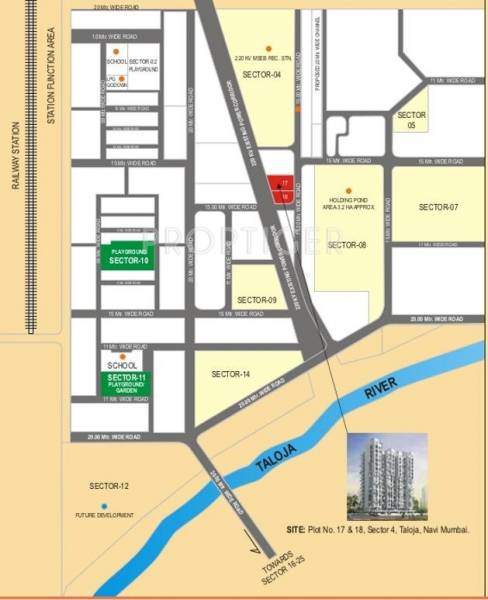 Images for Location Plan of Kamdhenu Lifespaces Aura