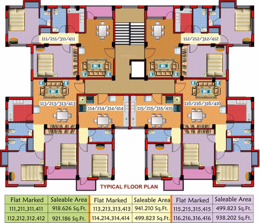 Images for Cluster Plan of Adonis Residency