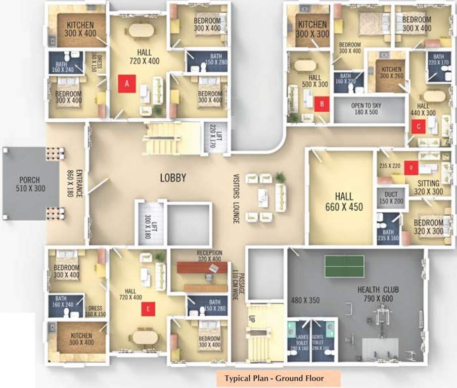 Images for Cluster Plan of VKL Santhi Homes