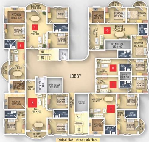 Images for Cluster Plan of VKL Santhi Homes Images for Cluster Plan of VKL Santhi Homes