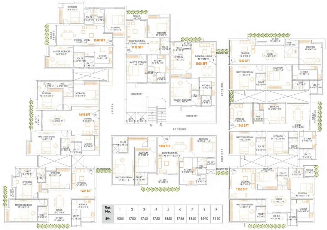 rhapsody Images for Cluster Plan of Manbhum Rhapsody
