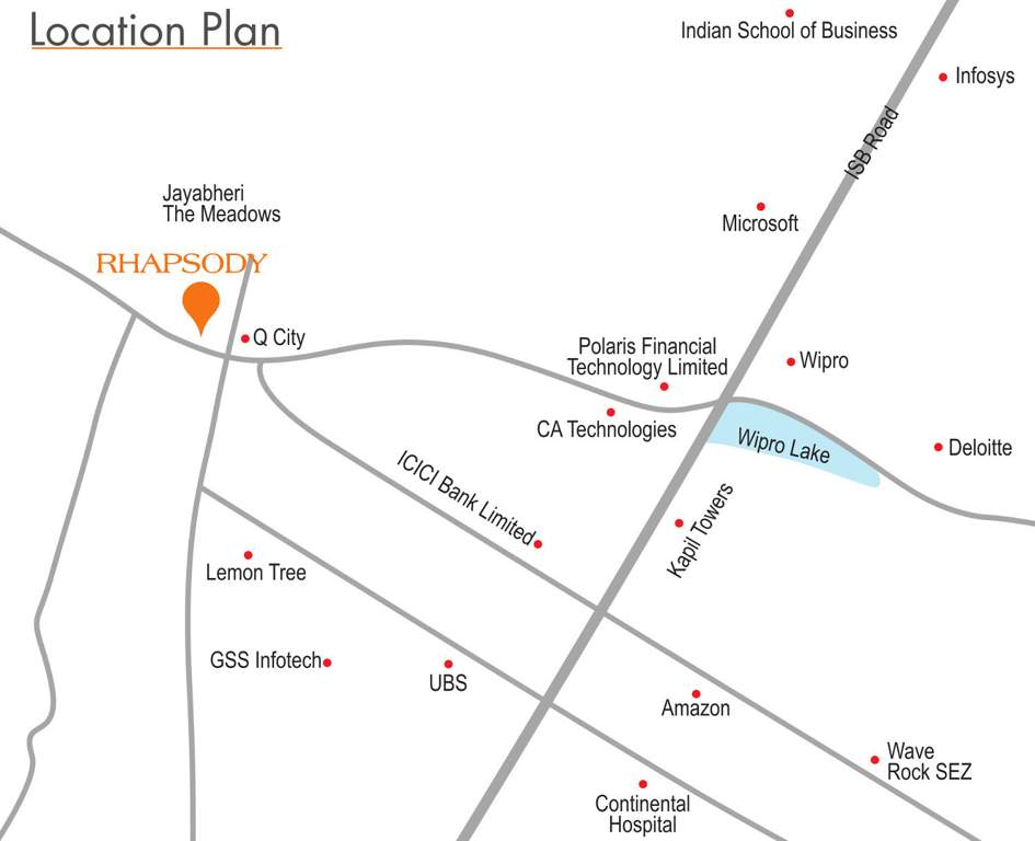 rhapsody Images for Location Plan of Manbhum Rhapsody