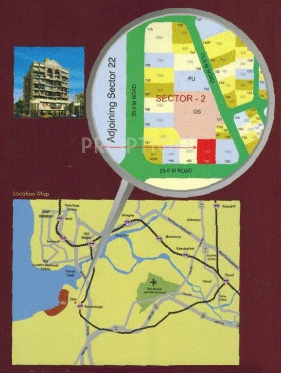 Images for Location Plan of Kaamdhenu Sai pushpam