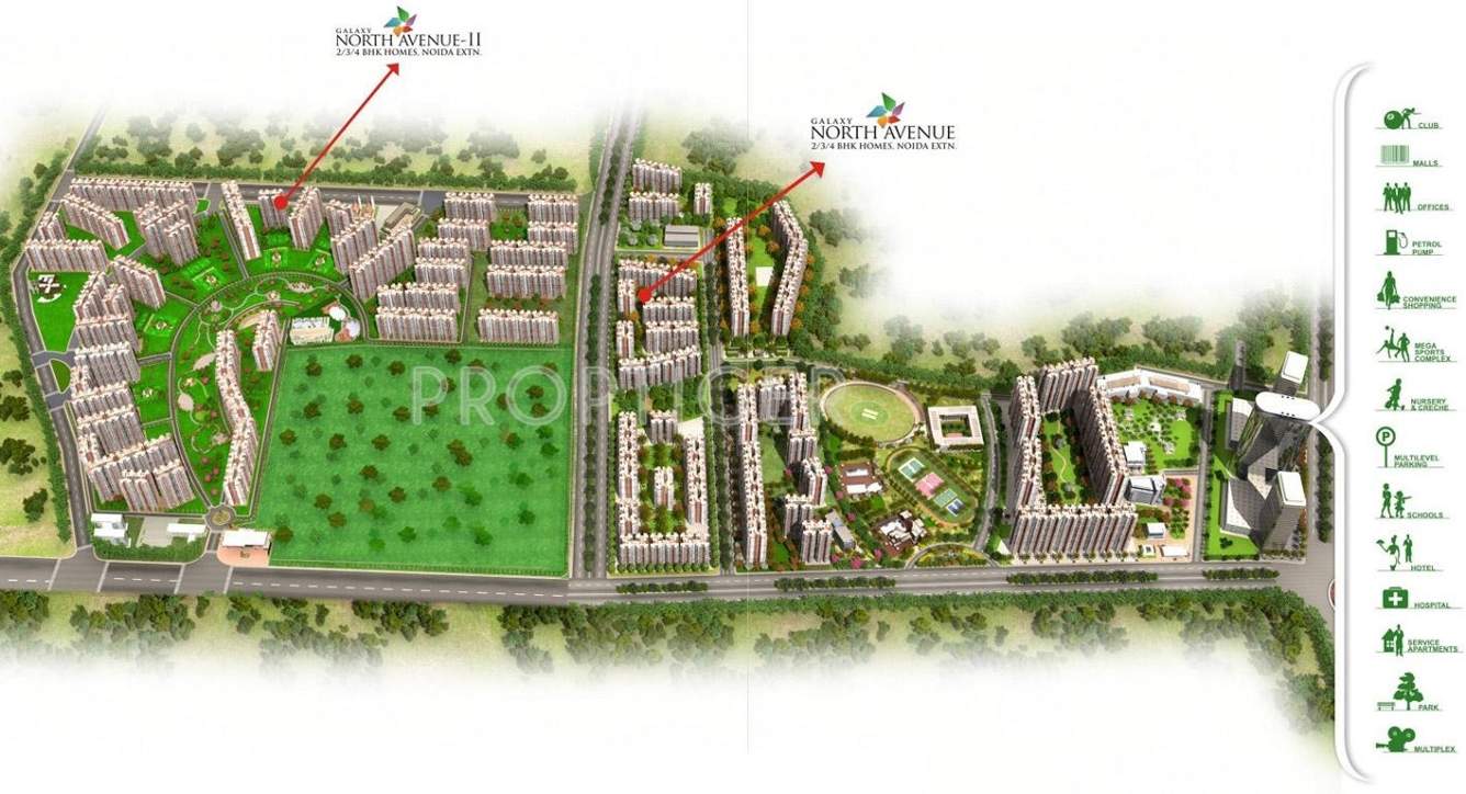  north avenue ii Images for Master Plan of Galaxy North Avenue II