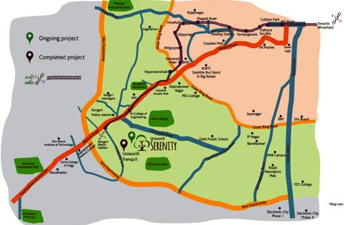  serenity Images for Location Plan of Uniworth Serenity