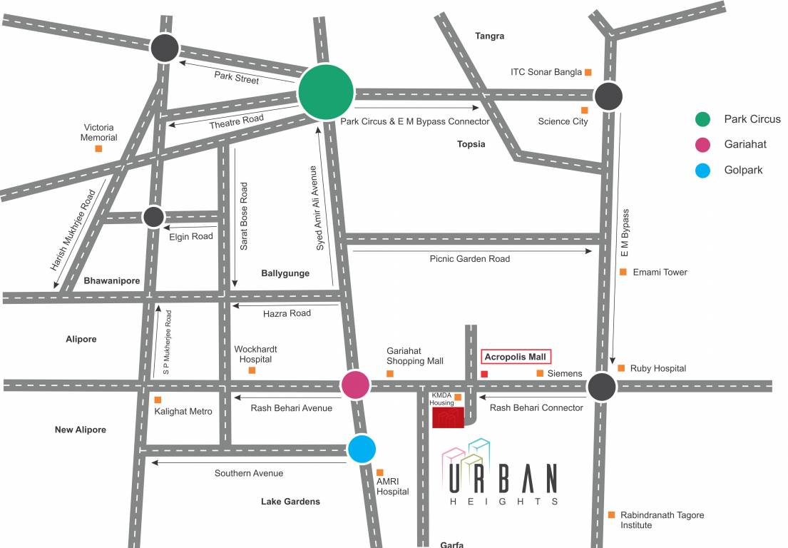  urban heights Location Plan