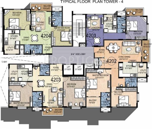 Images for Cluster Plan of Sumo Leaves
