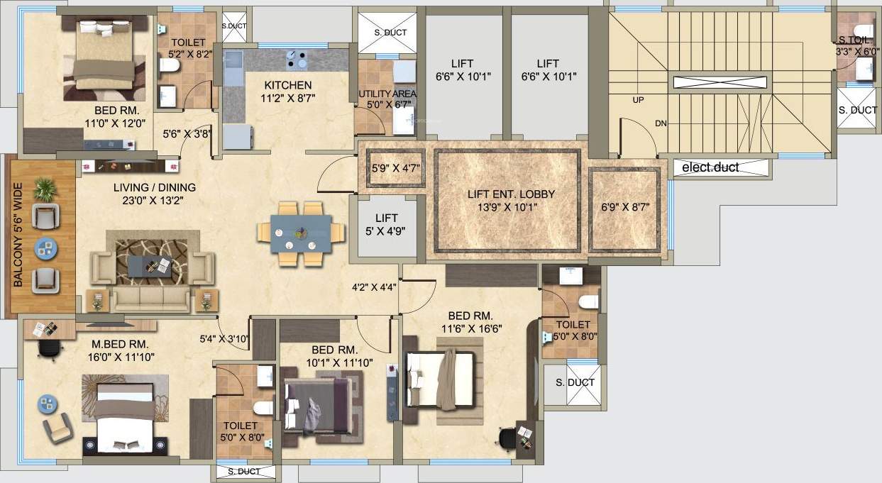 athena Images for Cluster Plan of Tridhaatu Athena