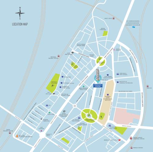  athena Images for Location Plan of Tridhaatu Athena