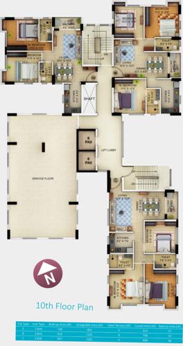 Images for Cluster Plan of Primarc Allure allure Images for Cluster Plan of Primarc Allure