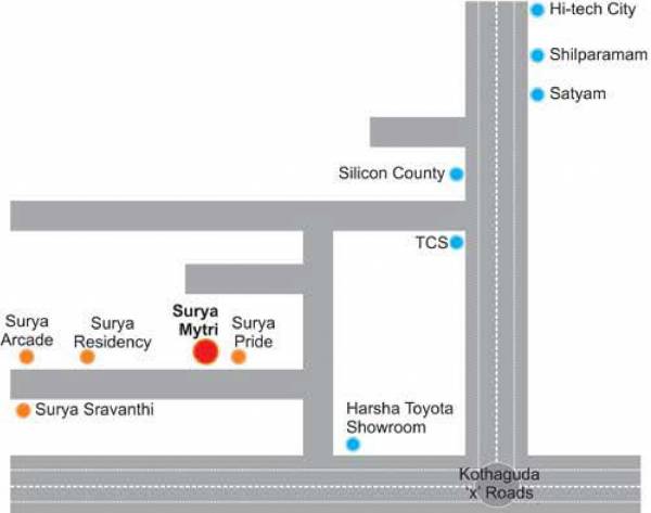 Images for Location Plan of Koven Surya Mytri