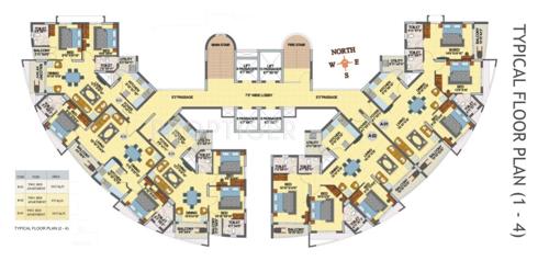  infantry-towers Images for Cluster Plan of Hoysala Infantry Towers