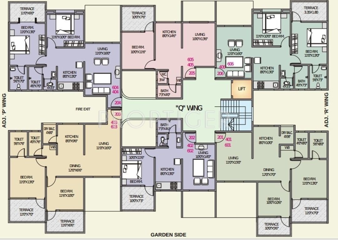 Images for Cluster Plan of Nisarg Hardik Phase 2