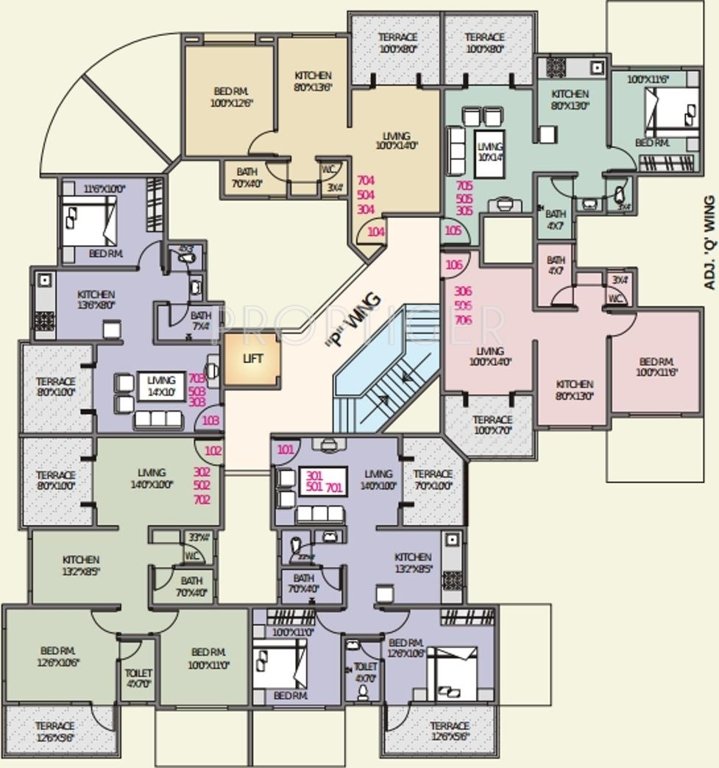 Images for Cluster Plan of Nisarg Hardik Phase 2