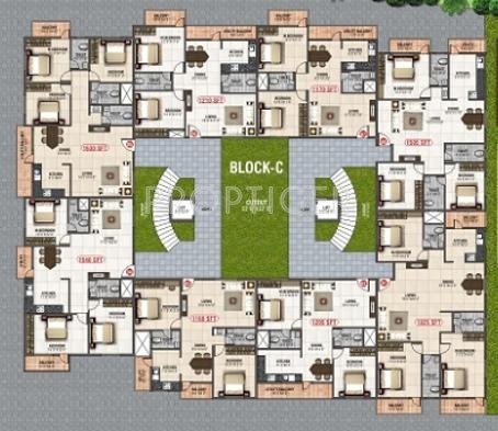 Images for Cluster Plan of Subhodaya Silver Oak Gardens Images for Cluster Plan of Subhodaya Silver Oak Gardens