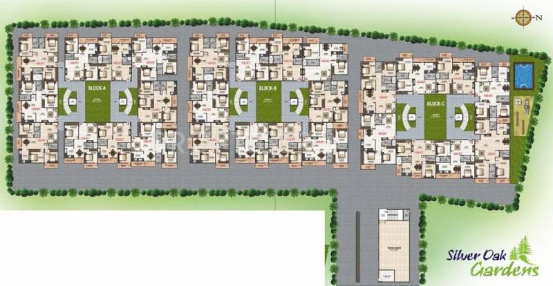 Images for Layout Plan of Subhodaya Silver Oak Gardens