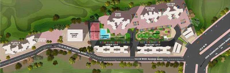 Images for Location Plan of Suncity Mars Suncity Housing Phase II