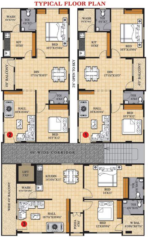 Images for Cluster Plan of SVLN Siva Sai Sadan