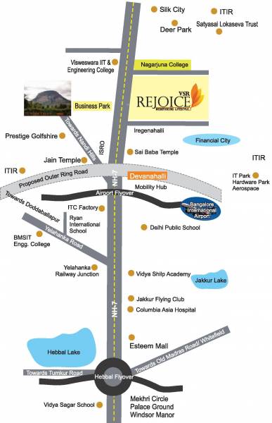 Images for Location Plan of City VSR Rejoice