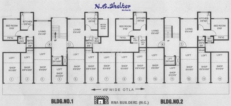 Images for Cluster Plan of RNA NG Shelter