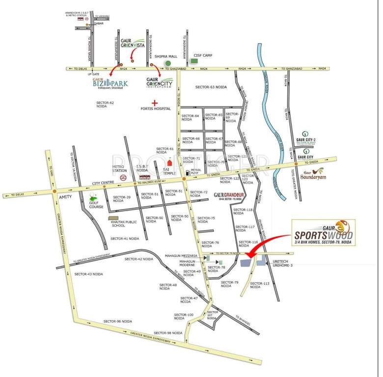 Images for Location Plan of Gaursons Sports Wood