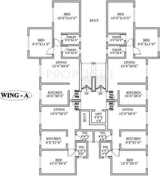 Images for Cluster Plan of Sheth and Chopra Shanti Lifespaces