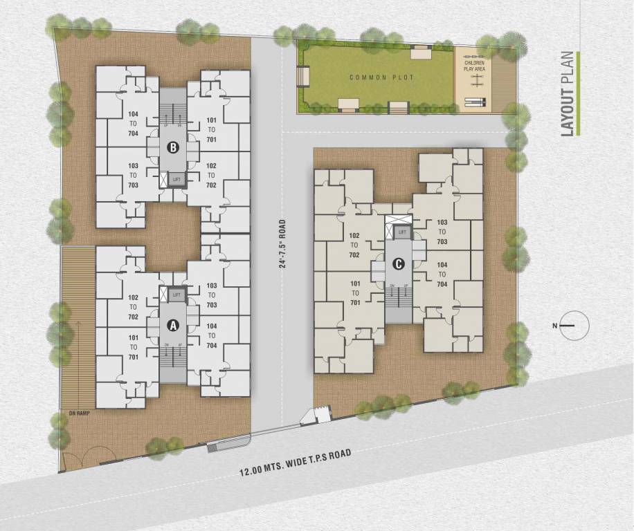 Images for Layout Plan of Ami Sanidhya Harmony