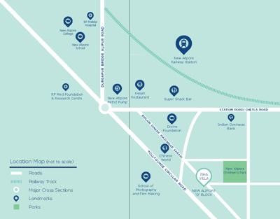 Images for Location Plan of Isha Villa villa Images for Location Plan of Isha Villa