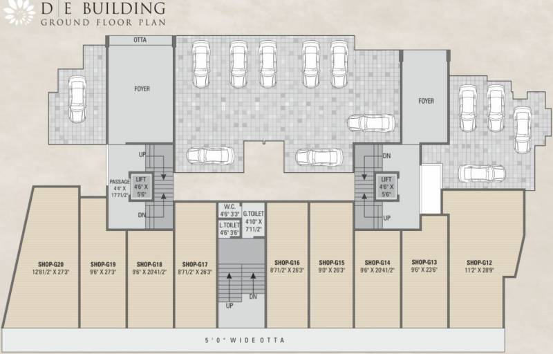  aristo-residency Images for Cluster Plan of Green Aristo Residency