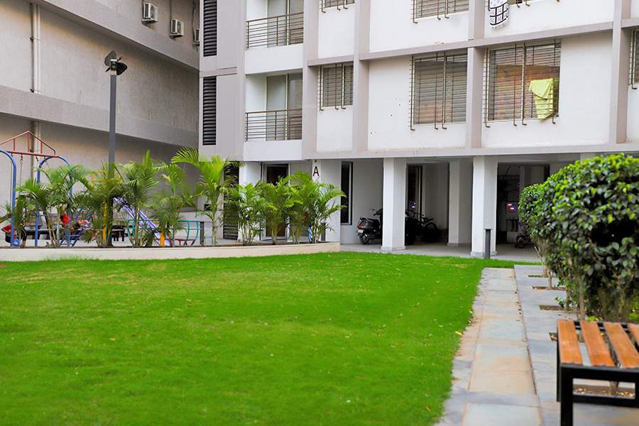  aristo residency Landscape Garden and Tree Planting