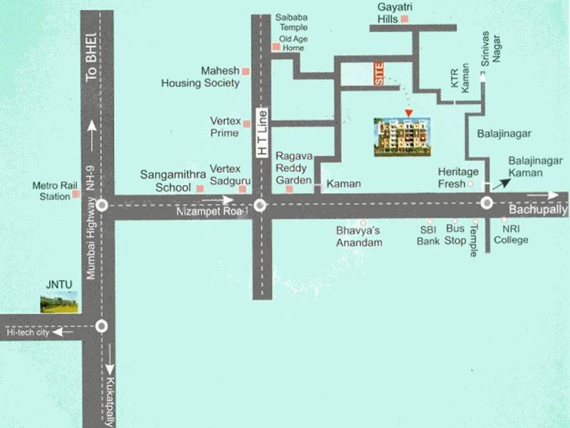 Images for Location Plan of Surya Saketh Castle