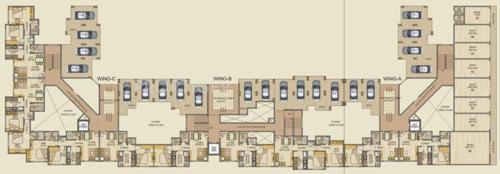  paradise Images for Cluster Plan of Bachraj Paradise