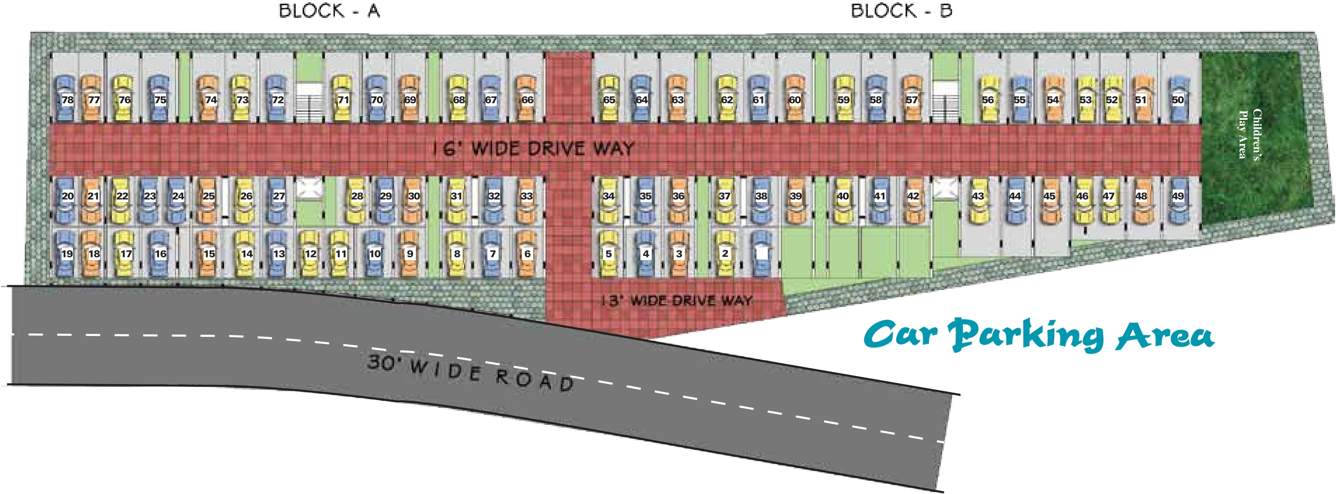 Images for Cluster Plan of Green Rose Manshion