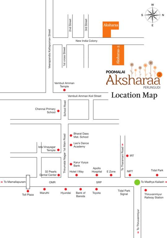  aksharaa phase 2 Images for Location Plan of Poomalai Aksharaa Phase 2
