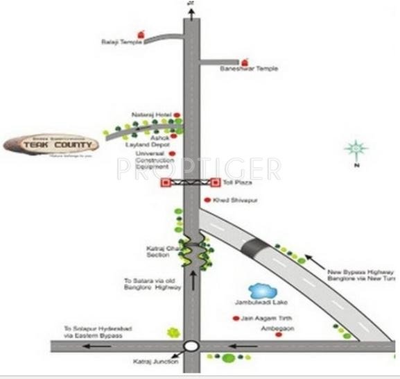 Images for Location Plan of Ranjeet Teak County