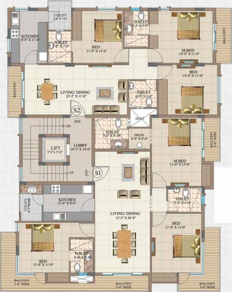 Images for Cluster Plan of Rajani The Boulevard