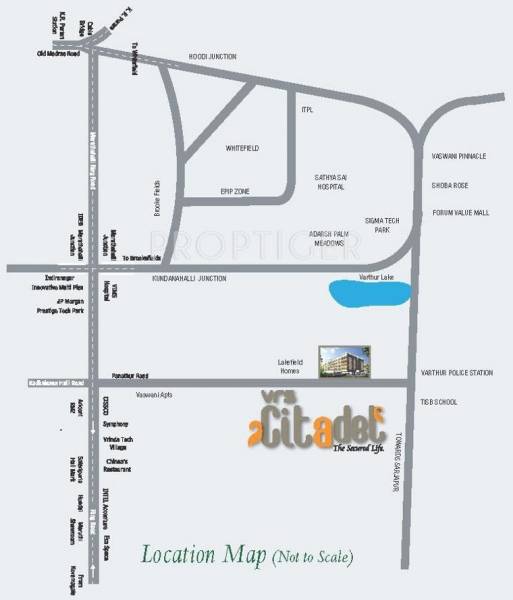 Images for Location Plan of Divya VRS Citadel