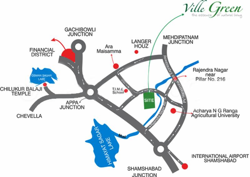  ville-green Images for Location Plan of SV Star Homes Ville Green