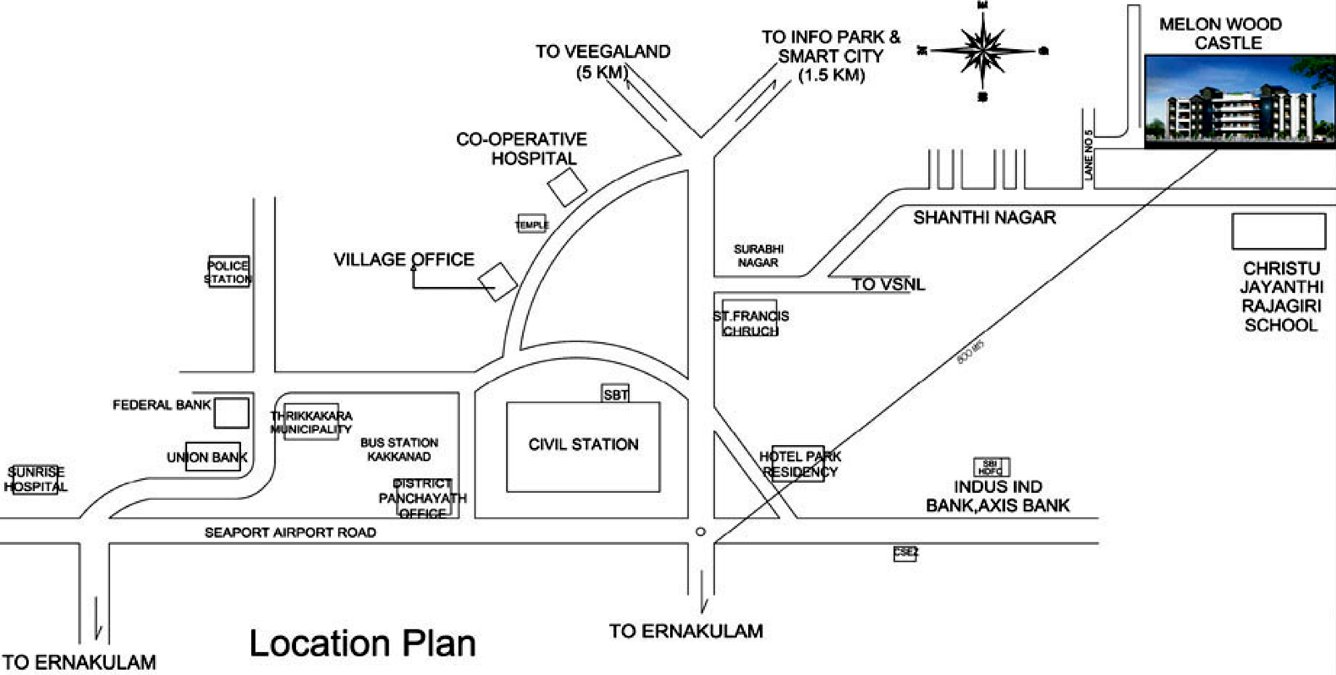 Images for Location Plan of Melon Castle