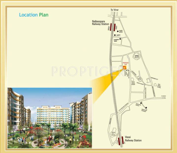 Images for Location Plan of Agarwal Vrindavan Gardens